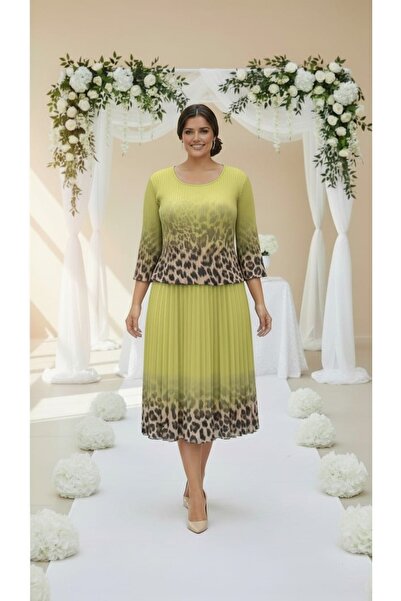 Fashimo Rochie midi cu aspect plisat cod ES11530