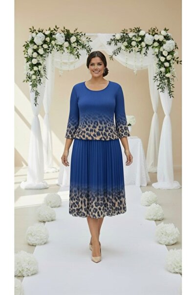 Fashimo Rochie midi cu aspect plisat cod ES11534