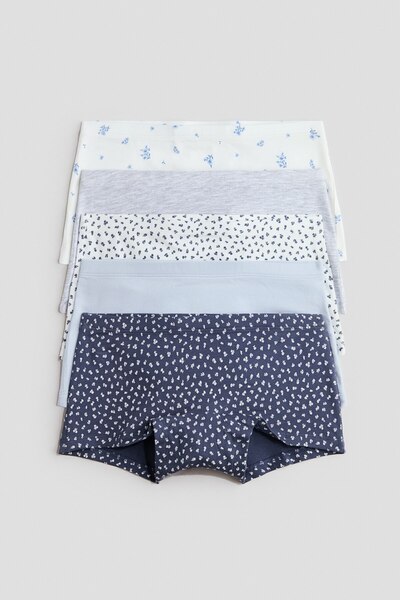 H&M 5'li Pamuklu Boxer Külot
