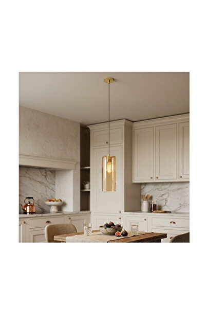 janalightings Modern Honey Pendant Light - Elegant Glass Design
