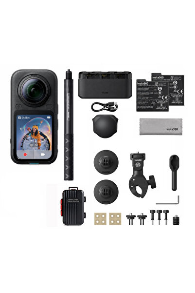 Insta360 X6 360° Motorcycle Essentials Bundle Standart Paket (Türkiye Distrib...