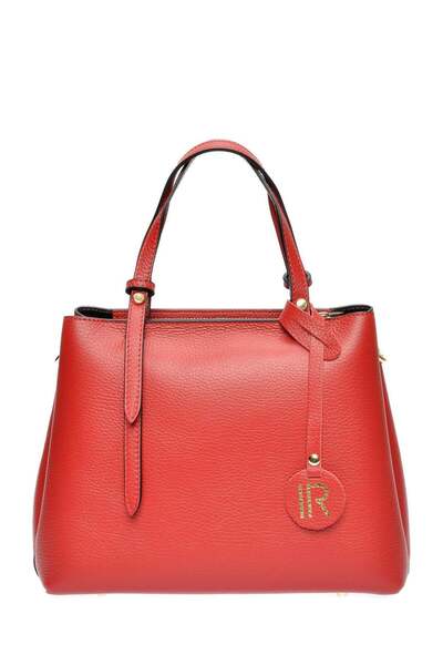 SimpleFind Isabella Rhea Geanta piele -Hannelore-Rosu,Geanta de mana piele na...