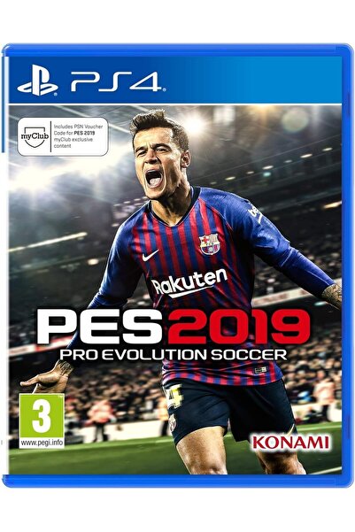 CERTEZA PES Pro Evolution Soccer 2019 for PS4 - PlayStation 4 - New Original