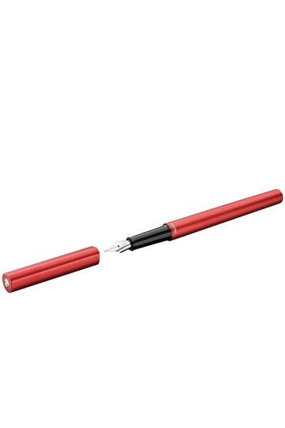 Pelikan Stilou Ineo Elements Fiery Red, penita M, in cutie carton,