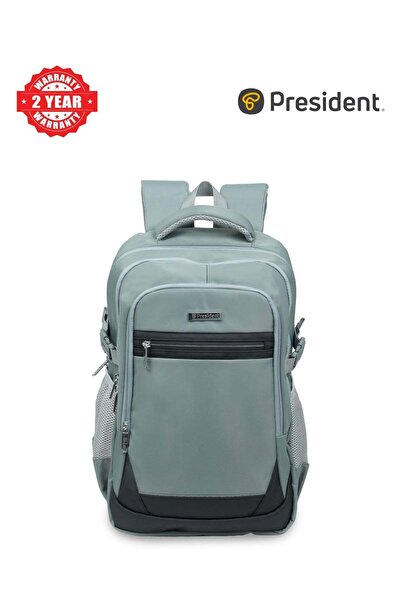 President Stylish & Durable Everyday Carry Backpack - 18.5" - GREY