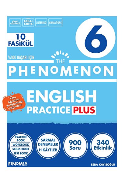 Fenomen Yayıncılık FENOMEN 6 THE PHENOMENON ENGLISH PRACTICE PLUS (10 FASİKÜL)