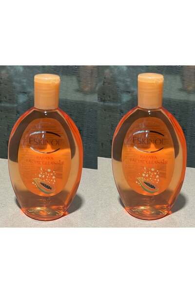 Eskinol Naturals Papaya Facial Cleanser Orange 225ml 2Pcs