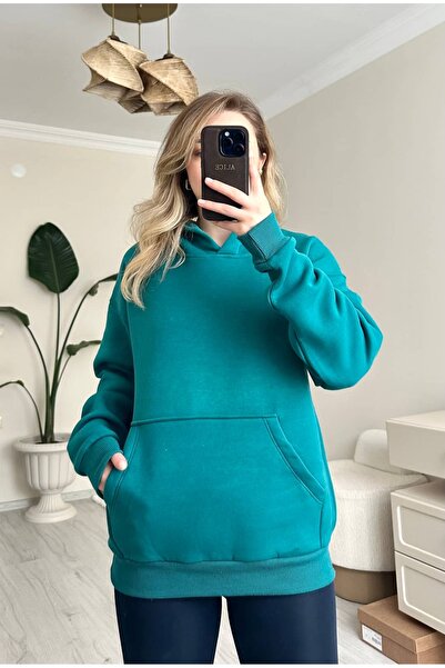 ALICESTORE Kapüşonlu Comfy Oversize Sweat