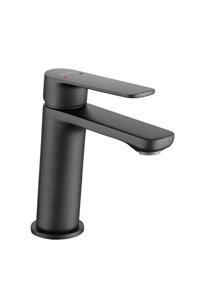 Kuchinox Baterie lavoar, GAVA, cu ventil click-clack, montare pe blat, negru,...