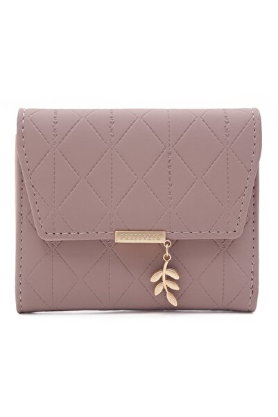 STARSTAR Women's PU leather zipper wallet deep purplish-red coin/card.
