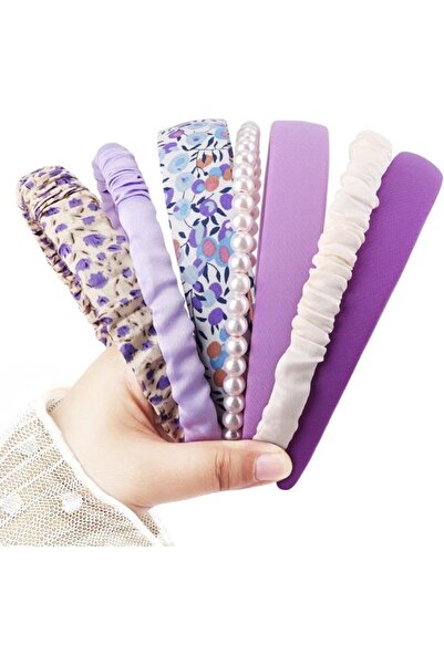 STARSTAR Headbands 7 styles floral bead retro non-slip women color-18.