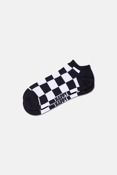 Happy Socks - Black Square Patterned Socks