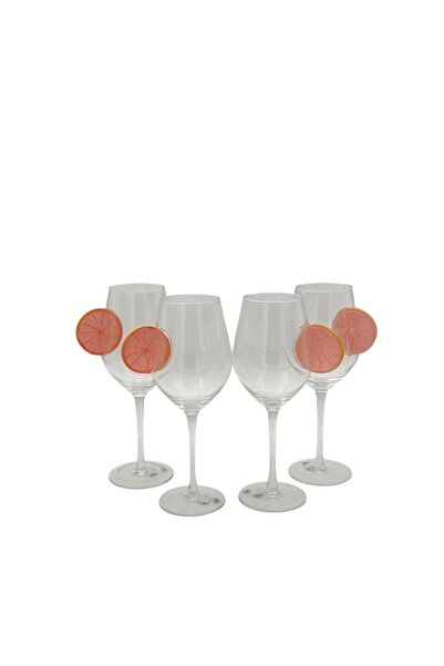 B&D Glass Cups 600ml Set of 4 – Large Reusable Drinking Glasses for Water, Ju...