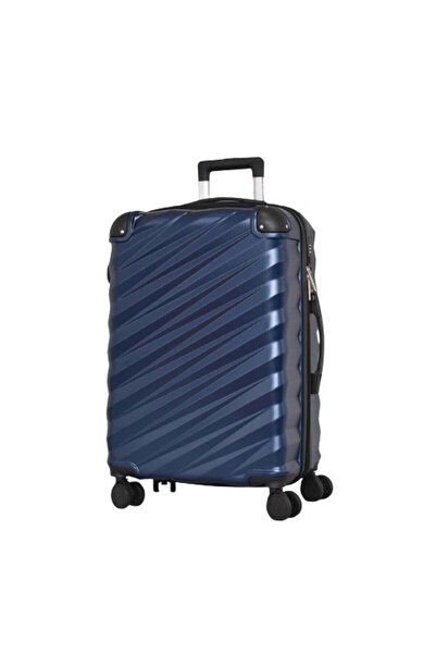 OEM Valiză, Perfect line, ABS, 67/27/46 cm, Extender, Albastră