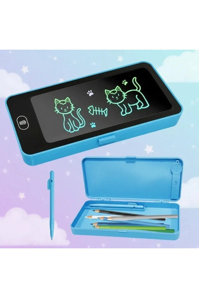 SORA GROUP Lcd Touch Screen Pen Holder Blue Color
