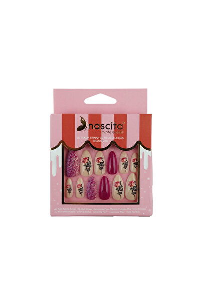 nascita 3D Hand Made Takma Tırnak NASNAIL0310