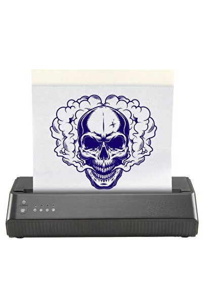 VEVOR Imprimanta termica wireless pentru tatuaje, 10 hartii de transfer, acum...