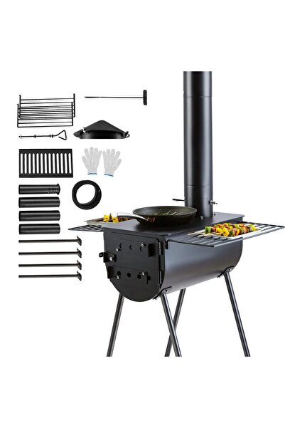 Vivatechnix Soba camping, Portabila, Otel, 590 x 790 x 2620 mm, Inaltime cos ...
