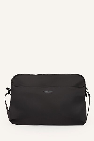 DeFacto Men's Strap-On Faux Leather Sports and Travel Bag H9285Axns