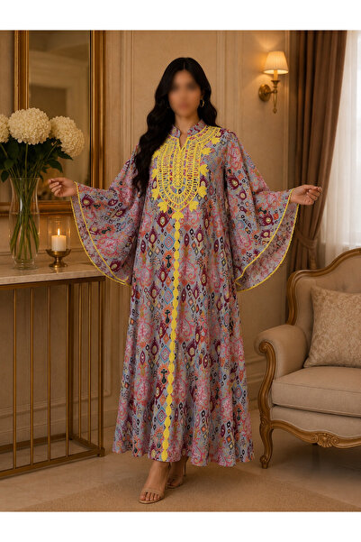 RONZA Women's Jalabiya by Lauren with Butterfly Sleeves