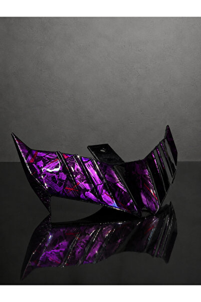 e2carbonchrome Mondial Drift L 125 Mor Forget Karbon Desenli Winglet