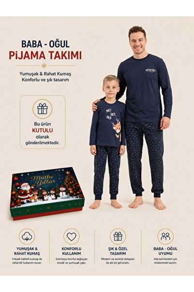 Rolypoly Anne Baba Kız Çocuk Erkek Çocuk Aile Yeni Yıl Yılbaşı HOHOHO Kutulu ...