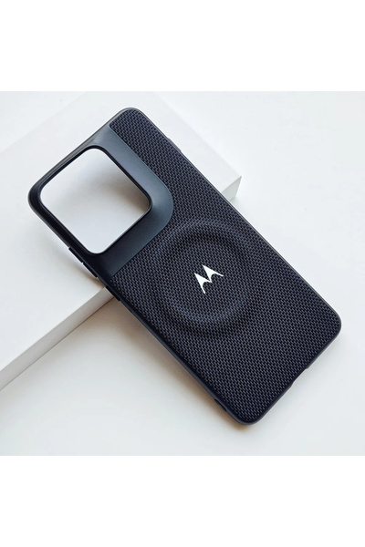 Choice7 black Moto Edge 70 Luxury Sle Bussiness Technology Weaving Magnetic C...