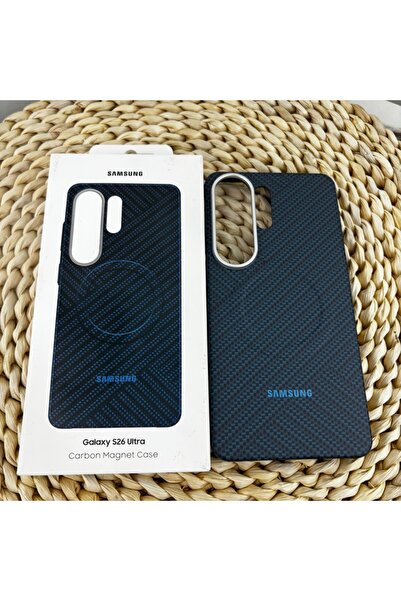Choice3 SAMSUNG for S26 Ultra Blue Premium Carbon Fiber Magnetic Case For S26...