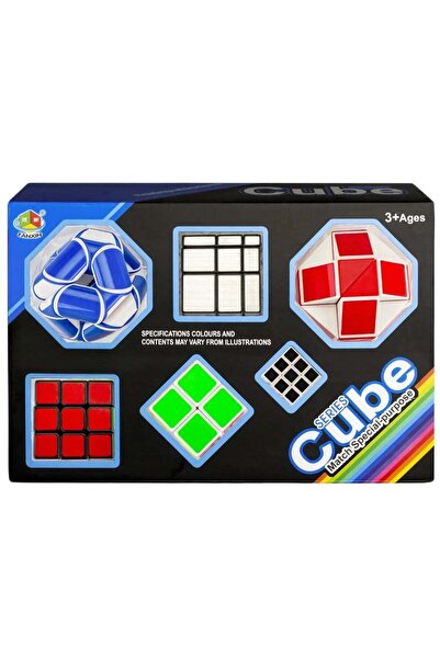 REZZOSS NEW 6 x Magic Cube game Collection Anti Stress Fidget Mega Cube Set