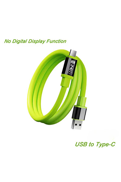 Choice 1pcs USB to Type-C Green 240W USB C to Type C Cable Fast Charging Phon...