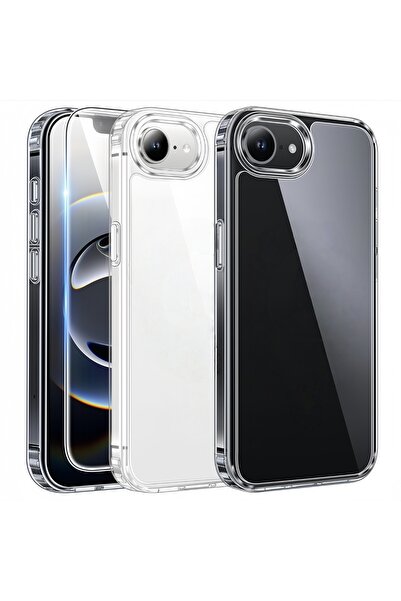 Choice1 iPhone 16e Case & Screen Protector Transparent For iPhone 17e/16e Pho...