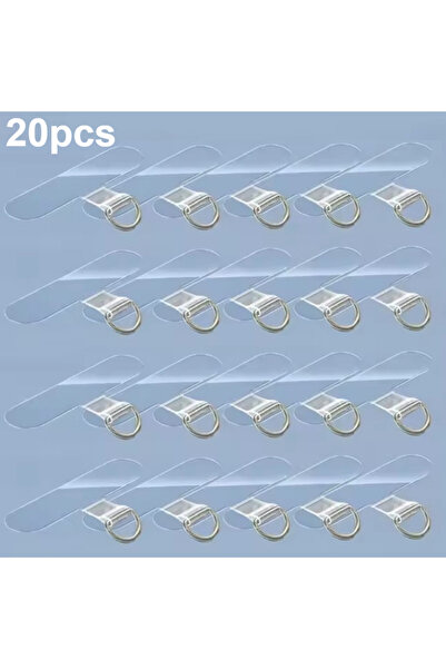 Choice1 Transparent-20pcs 10/20Pcs Transparent Phone Lanyard Tabs, Universal ...