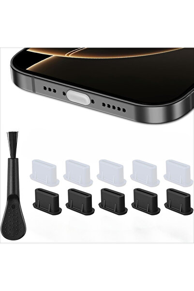 Choice1 11-piece set USB C Dust Plugs Silicone Anti-Dust Charging Port Protec...