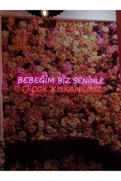 NEON LED KAYSERİ Bebegim biz seninle cok kıskanılırız neon