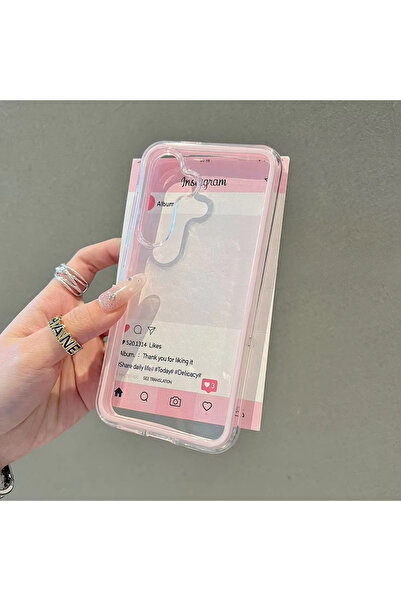 Choice57 Galaxy A56 5G Pink 2 IN 1 Transparent Candy Case For A57 A56 A53 A17...