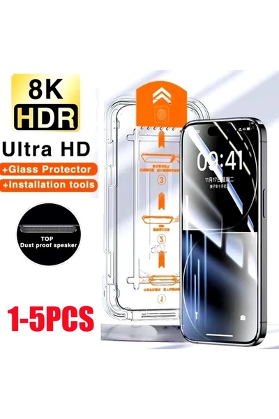 Choice29 1PC For iPhone 15 FCGQ 1-5PCS Dust Free Installation High-Definition...