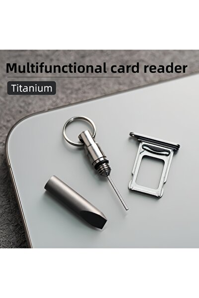 Choice Titanium Alloy Phone SIM Card Removal Pin and SIM Card Tray Ejector, P...