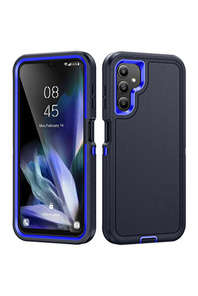 Choice62 Galaxy A55 Blue 3in1 Heavy Duty Armor Case For A17 A07 A56 A36 A26 A...