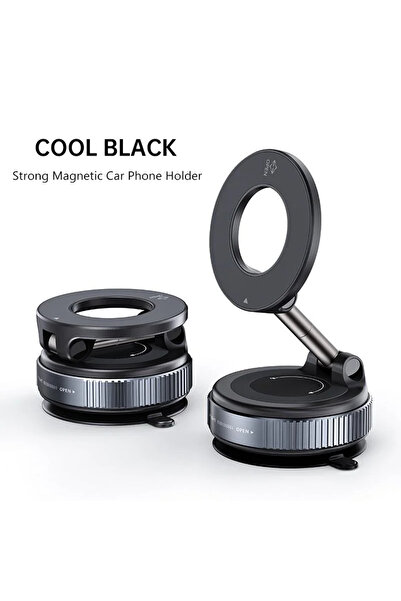 Choice Black K007 Strong Magnetic Car Phone Holder Foldable Design 360° Adjus...