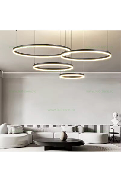 LEDZONE Candelabru LED reglabil de 204W cu 3 funcții și telecomandă LZ1796