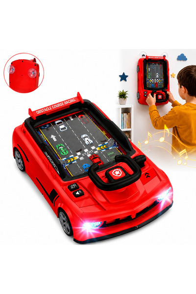 Issa Simulator auto interactiv 39.3 x 24 x 13.9 cm, Mașină de curse cu volan,...