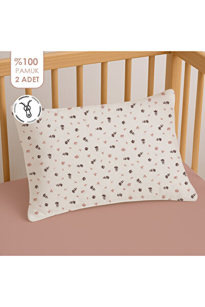 liefhome 100% Cotton Zippered Baby Pillowcase |   35X45 (2 Pieces)