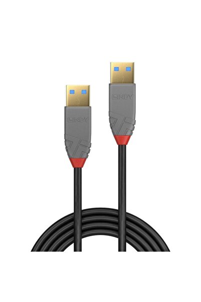 LİNDY LY-36753 Cablu de date USB 3.0 Tip A, 3m, Anthra Line