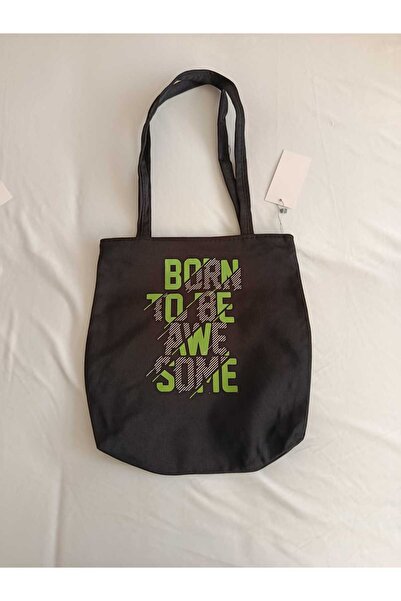 Green'DAL Geantă tote din pânză pentru femei, cu imprimeu, geantă de umăr și ...