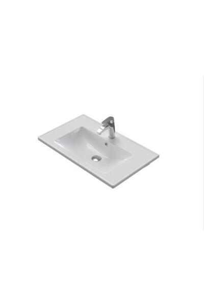 TURKUAZSERAMİK Turkuaz Cerastyle Arte Plus Etajerli Lavabo 75*45 cm