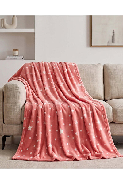 REDTAG بطانية أطفال مطبوعة بنجوم وردية (200 × 135 سم)