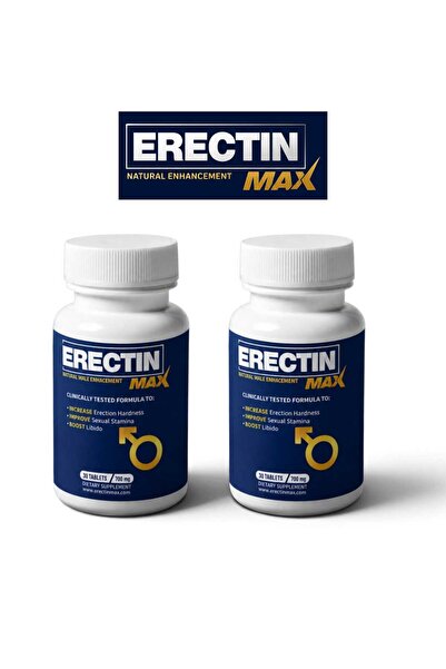 Metas Mark Erectin Max Natural Male-Enhancement 30 Caps / Erkeklere Özel Takv...