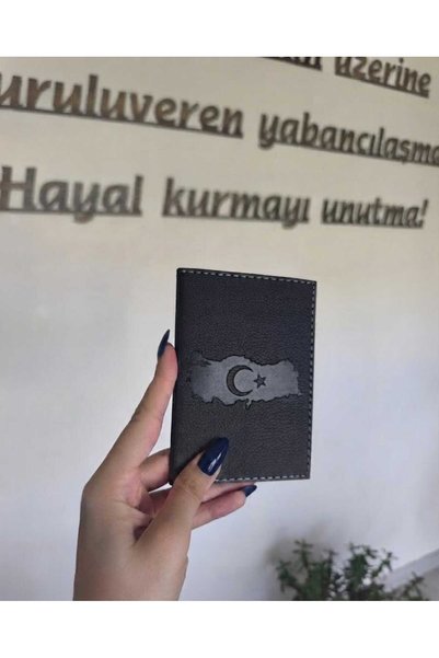 EFE DERİ Türkiye Araç Ruhsat Kılıfı Kabı Ruhsatlık Oto Ruhsat Koruyucu