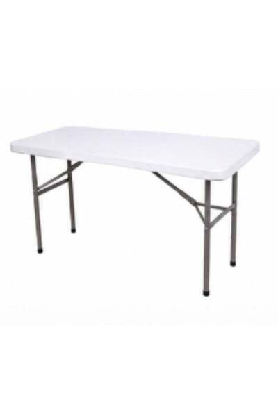 Generic Portable Folding Table 152 x 70 x 74 cm - Heavy-Duty, White