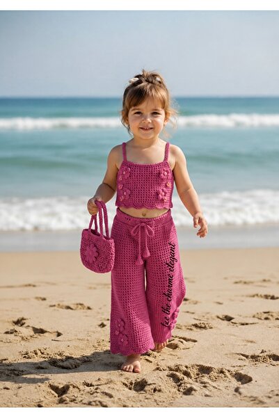 tce the charme elegant Hand-Knitted Special Design Baby Set